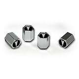 Pontiac Black Valve Cap Set