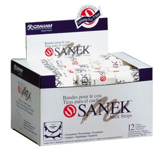 Sanek Neck Strips 12 Pack 60 Strips Per Pack