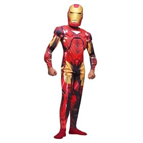 D�guisement Iron Man 2� muscl� gar�on