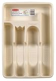 Rubbermaid #2919-RD BISQUE Bisque Cutlery Tray