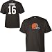 Reebok Cleveland Browns Joshua Cribbs Name & Number T-Shirt-Size: Xx Large