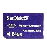 SanDisk SDMSH-64-A10 64MB Memory Stick Duo
