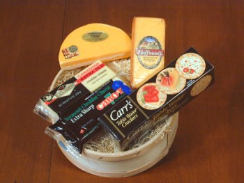 Sharp Little Cheddar Box by Cheese Express