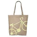 Xhilaration Bike Graphic Tote - Tan