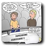Rich Diesslins Funny General - Editorial Cartoons - Katrina Hurricane Shelter Problems - Mouse Pads