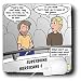 Rich Diesslins Funny General - Editorial Cartoons - Katrina Hurricane Shelter Problems - Mouse Pads