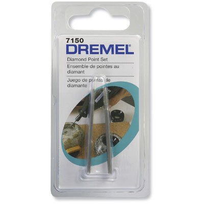 Tools: DREMEL MFG CO 7150 Diamond WHL Point Set
