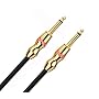 Monster Rock Instrumento Cable 12 ft - reta 1 / 4 velas M-12 ROCK