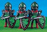 Green Dragon Knights - 3 Figures