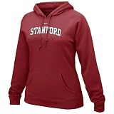 Nike Stanford Cardinal Ladies Cardinal Arch Lettering Fleece Hoody Sweatshirt