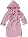 Kinderbademantel Nicky rosa Prinzessin Bademantel für Kinder mit Kapuze, 122/128 (WR 3-11-46)