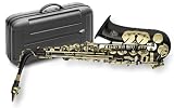 Stagg Alto Saxophone with ABS hard case - Black - B001E3N5SQ