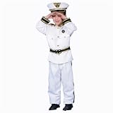 Kids Navy Admiral Costume - 8/10