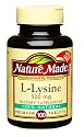 Nature Made L-Lysine Supplement, 500 mg, 100-Count Tablets (Pack of 3)