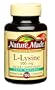 Nature Made L-Lysine 500mg, 100 Softgels (Pack of 3)