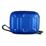 (BLUE) Carrying Case for Garmin Nuvi GPS 200 205 250 255 260 265 265T 270 275T 300 310 350 360 370 1200 1250 1260T