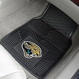 Jacksonville Jaguars Heavy Duty Vinyl Front Seat 2 Piece Car Mat Set
