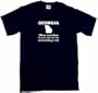 Georgia State Motto Where We Believe The Moon Walk Was Fake And Wrestling Is Real Kids T Shirt In 5 Colors 2T thru Youth XL
