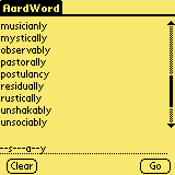  : AardWord Crossword Dictionary (US) downloadable Software
