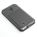 EK Aluminum Metal Protective Armor Cases w/ Gorilla Glass for Samsung Galaxy S4 i9500, Black