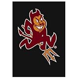 Arizona State Devils Rug - Black (Rectangle)
