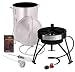 Outdoor Living : Eastman Outdoors 30-Quart Nonstick Professional Outdoor Cooking Set