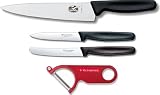 Victorinox キッチンナイフ3点&ピーラー Amazon.co.jp 特別セット