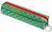 3D Lenticular Pencil / Cosmetic Purse / Case, GLOBO, STARS , Green Red