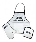 Seattle Seahawks Tailgate & Kitchen Grill Combo Set