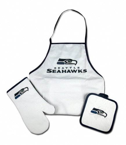 Seattle Seahawks Tailgate & Kitchen Grill Combo Set