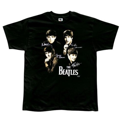 The Beatles - Autographs T-Shirt - XX-Large