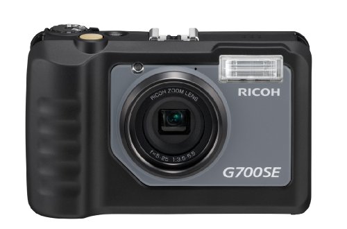 Ricoh G700SE Digitalkamera (12 Megapixel, 5-fach opt. Zoom, 7,6 cm (3 Zoll) Display, W-Lan, Bluetooth) schwarz