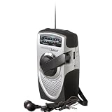 Innovage Outdoor AM FM Emergency Battery Free Crank Radio by 