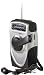 Innovage Outdoor AM/FM Emergency Battery Free Crank Radio