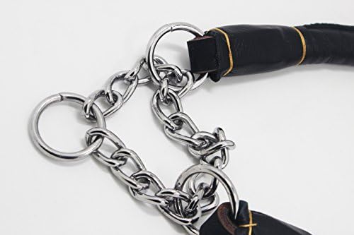 Real Leather Small Durable Dog Collar with Metal Buckle
