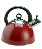 Review Typhoon  / Buick Red Whistling Tea Kettle by Typhoon