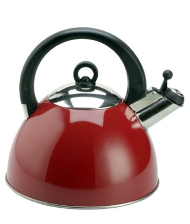 Buick Red Whistling Tea Kettle by Typhoon Buick Red Whistling Tea Kettle by Typhoon