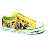 ED HARDY SHOES - WOMENS SATIN LOWRISE SHOES 18SL811W