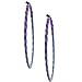 Niobium Braided Hoop Earrings (Hand-crafted)