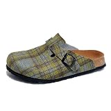 Sale Birkenstock Woodby Yorkshire Olive Birko-Felt at Birki's Collection by Birkenstock
