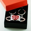 New Lover's Key Chain Set Gift - Magnetic Coffee Set Magnetic Key Chain