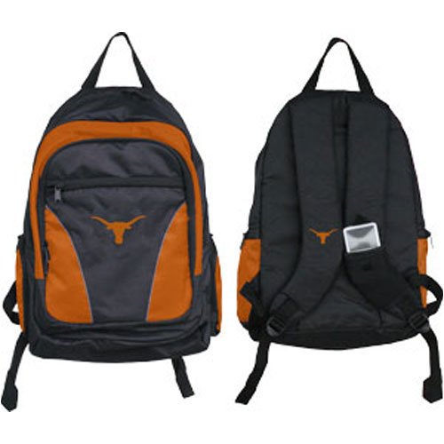 Texas Longhorns 2 Strap College Backpack - NCAA College Athletics