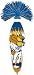 MLB Kookys Klicker Pens Kansas City Royals (Mascot)