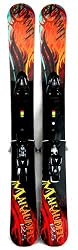 Summit Marauder 125cm Skiboards Snowblades Short Skis Release Bindings 2012