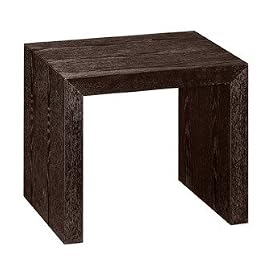 Pair Of Single Benches In Chocolate Veneer by