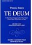 Te Deum: Choral Score and Congregational Part
