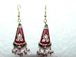 Lac Earrings-indian Costume Handmade Imitation Bridal Wedding Fashion Lakh / Lac Kundan Jewellery, From Mogul Interior