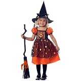 Pretty Pumpkin Witch Toddler Costume
