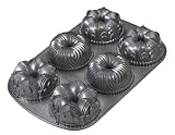 Nordic Ware Platinum Collection Cast Aluminum Garland Bundt Pan 41J3iG8898L. SL160 Nordic Ware Platinum Collection Cast Aluminum Garland Bundt Pan