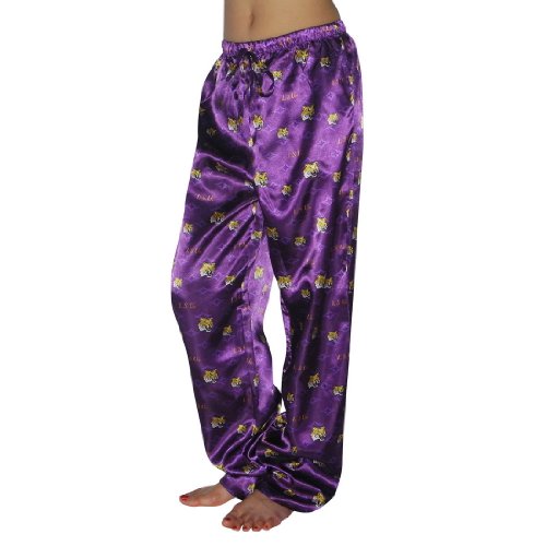 Womens NCAA LSU Tigers Comfortable Fit Sleepwear / Pajama Pants - Purple (Size: M)